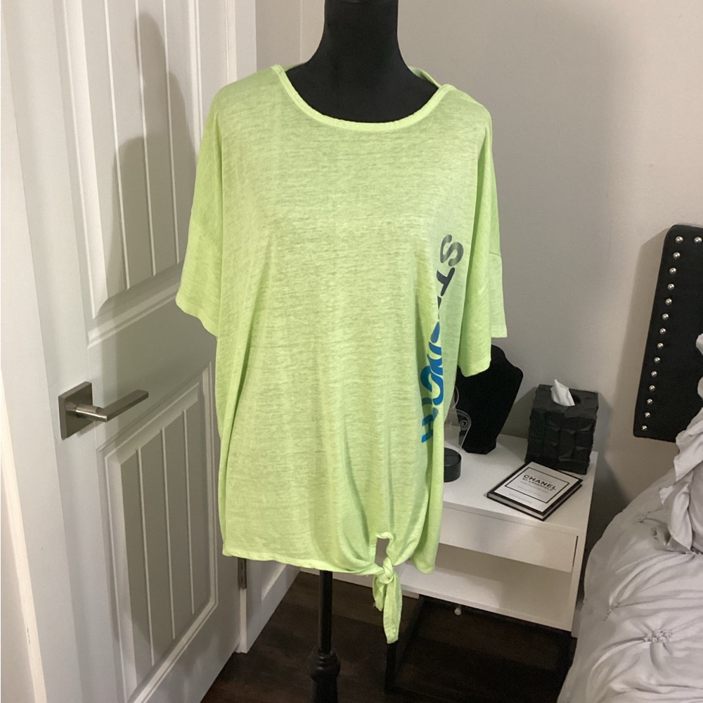 50% Off! 3 Days Only! Cato Live Well Athleisure-"Strength" Tee-Sz 22/24w!!!